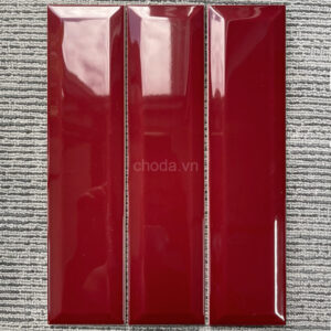 Gạch Thẻ Màu Đỏ 6.8×28 Nhập Khẩu H1768X | M6817X Men Bóng Vát