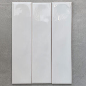 Gạch Thẻ Màu Trắng 6.8×28 Nhập Khẩu H0068H | M6800H Men Bóng Gợn