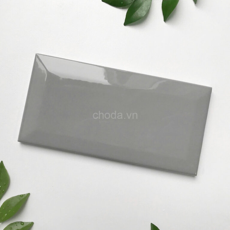 Gạch Thẻ Màu Xám 7.5×15 Nhập Khẩu B75152-B | M751502X Men Bóng Vát