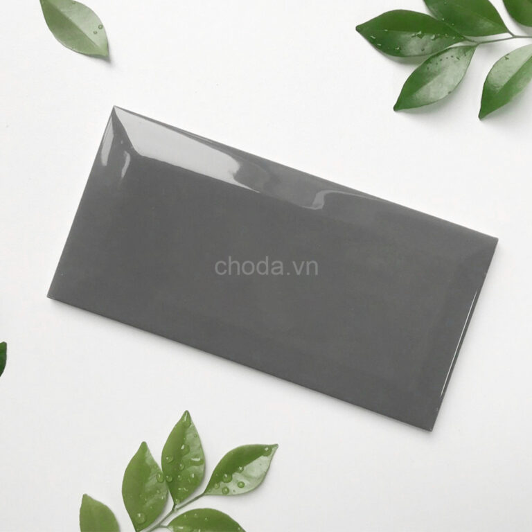 Gạch Thẻ Màu Xám 7.5×15 Nhập Khẩu B75153-B | M751503X Men Bóng Vát