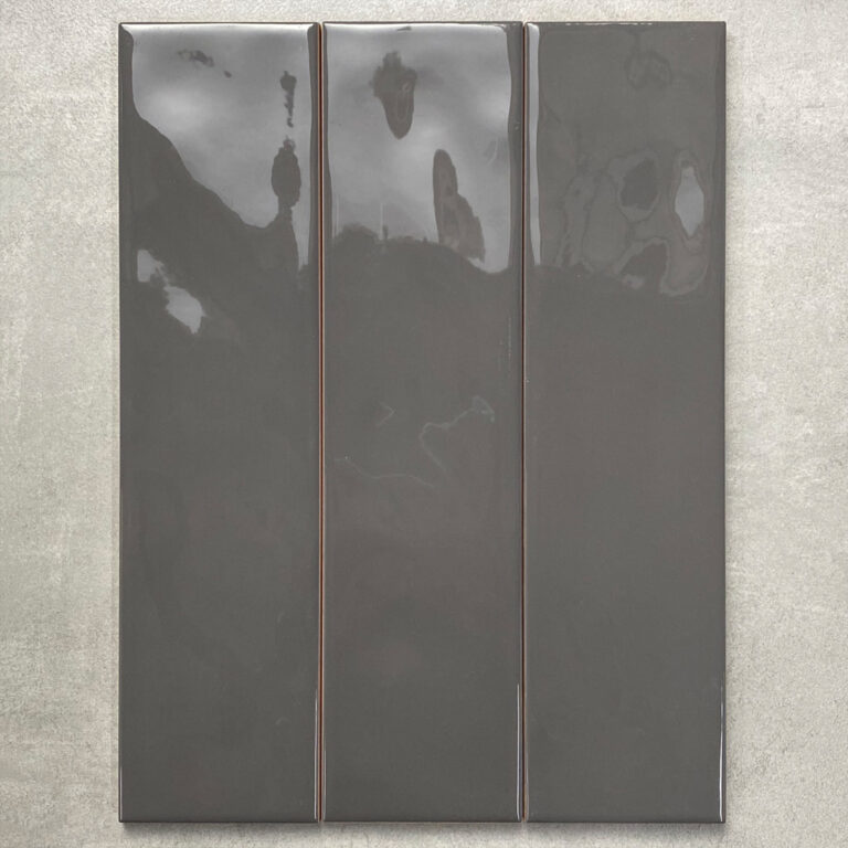 Gạch Thẻ Màu Xám 7.5×30 Men Bóng Gợn B753153-D