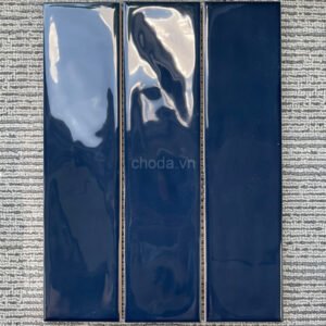 Gạch Thẻ Màu Xanh Dương 6.8×28 Nhập Khẩu H0868H | M6818H Men Bóng Gợn