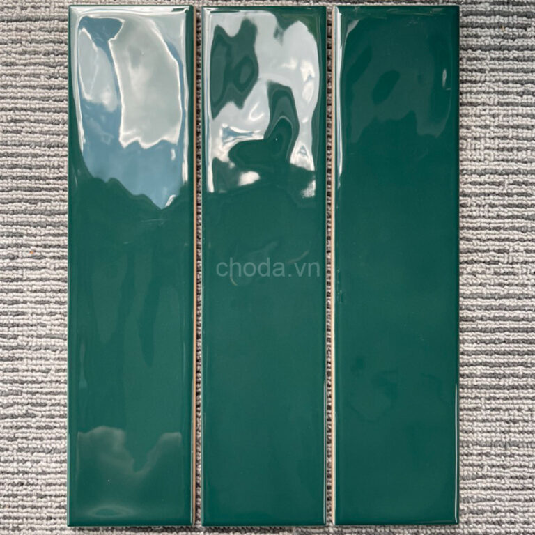 Gạch Thẻ Màu Xanh Lá 6.8×28 Nhập Khẩu H1268H | M6812H Men Bóng Gợn