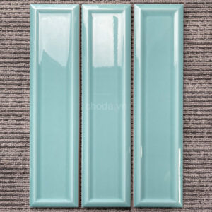 Gạch Thẻ Màu Xanh Ngọc 6.8×28 Nhập Khẩu K1868S-A | M6804S-A Men Bóng Lõm