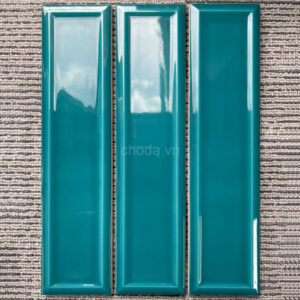 Gạch Thẻ Màu Xanh Ngọc 6.8×28 Nhập Khẩu K1868S-C | M6804S-C Men Bóng Lõm