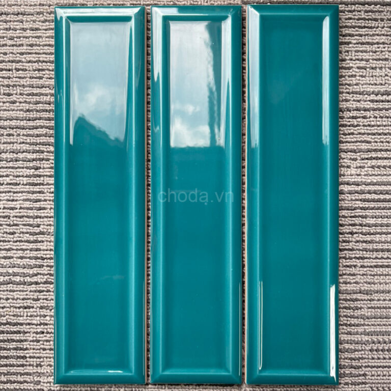 Gạch Thẻ Màu Xanh Ngọc 6.8×28 Nhập Khẩu K1868S-C | M6804S-C Men Bóng Lõm