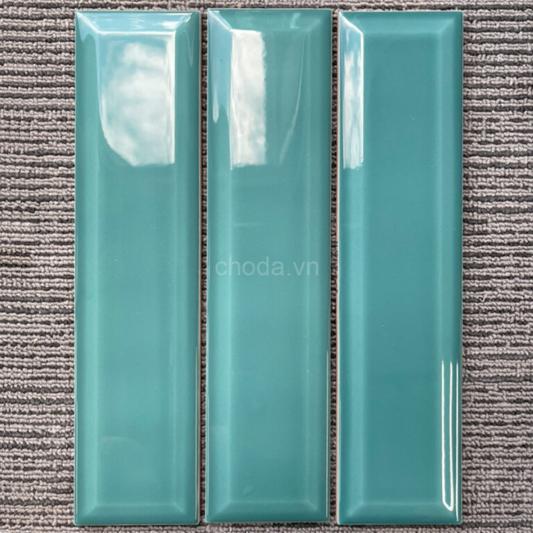 Gạch Thẻ Màu Xanh Ngọc 6.8×28 Nhập Khẩu H1868X-B | M6804X-B Men Bóng Vát