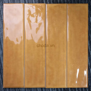 Gạch Thẻ Vân Xi Măng Vàng 7.5×30 Nhập Khẩu M7532P8 Men Bóng Gợn