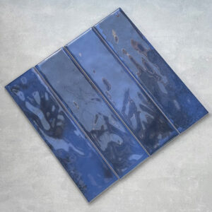 Gạch Thẻ Vân Xi Măng Xanh Dương 7.5×30 Men Bóng Gợn M7532P13