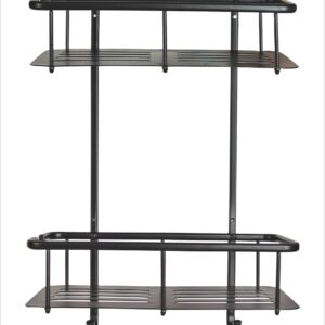 Kệ góc mạ đen 2 tầng HT 3197-7