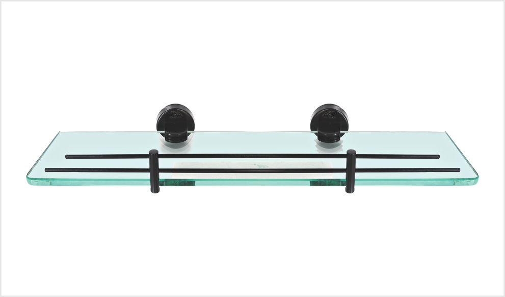 Kệ kính mạ đen cao cấp HT 4031