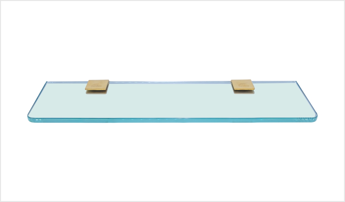 Kệ kính mạ vàng PVD cao cấp HT 5001