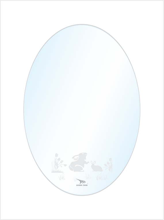 Gương soi hoa văn cao cấp Hoàng Thiện HT 750