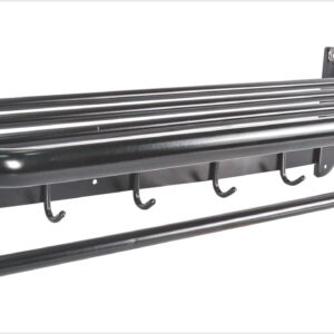 Máng khăn đen cao cấp Hoàng Thiện HT 888-7