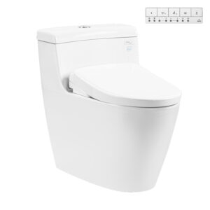 Bàn cầu 1 khối kèm nắp rửa điện tử WASHLET dòng S7 - TCF47360GAA MS636CDRW23 cao cấp, chính hãng | TOTO