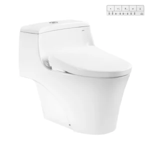 Bàn cầu 1 khối kèm nắp rửa điện tử WASHLET dòng S7 - TCF47360GAA MS823CDRW23 cao cấp, chính hãng | TOTO