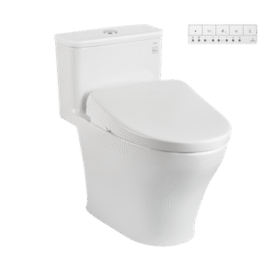 Bàn cầu một khối kèm nắp rửa điện tử WASHLET dòng S7 - TCF47360GAA MS857CDW23 cao cấp, chính hãng | TOTO
