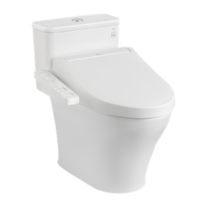 Bàn cầu một khối kèm nắp rửa điện tử WASHLET dòng C2 - TCF23460AAA MS857CDW17 cao cấp, chính hãng | TOTO