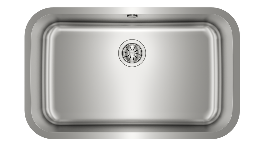 BE 74.43-20 1C FREGADERO BAJO ENCIMERA CON UNA CUBETA DE 74 CM