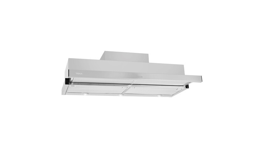 CNL 9610 CAMPANA EXTENSIBLE DE INTEGRACIÓN DE 90 CM EN ACERO INOXIDABLE ANTIHUELLAS