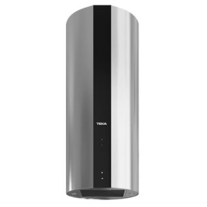 CC 485 INOX DECORATIVE TUBULAR ISLAND HOOD WITH TOUCH CONTROL AND ECOPOWER MOTOR, 40CM