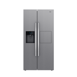 New RLF 74925 SS EU FULL NO FROST SIDE BY SIDE REFRIGERATOR WITH INVERTER MOTOR AND BAR ON DOOR