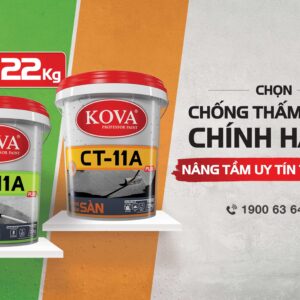 Chất Chống Thấm Cao Cấp KOVA CT-11A Plus Sàn