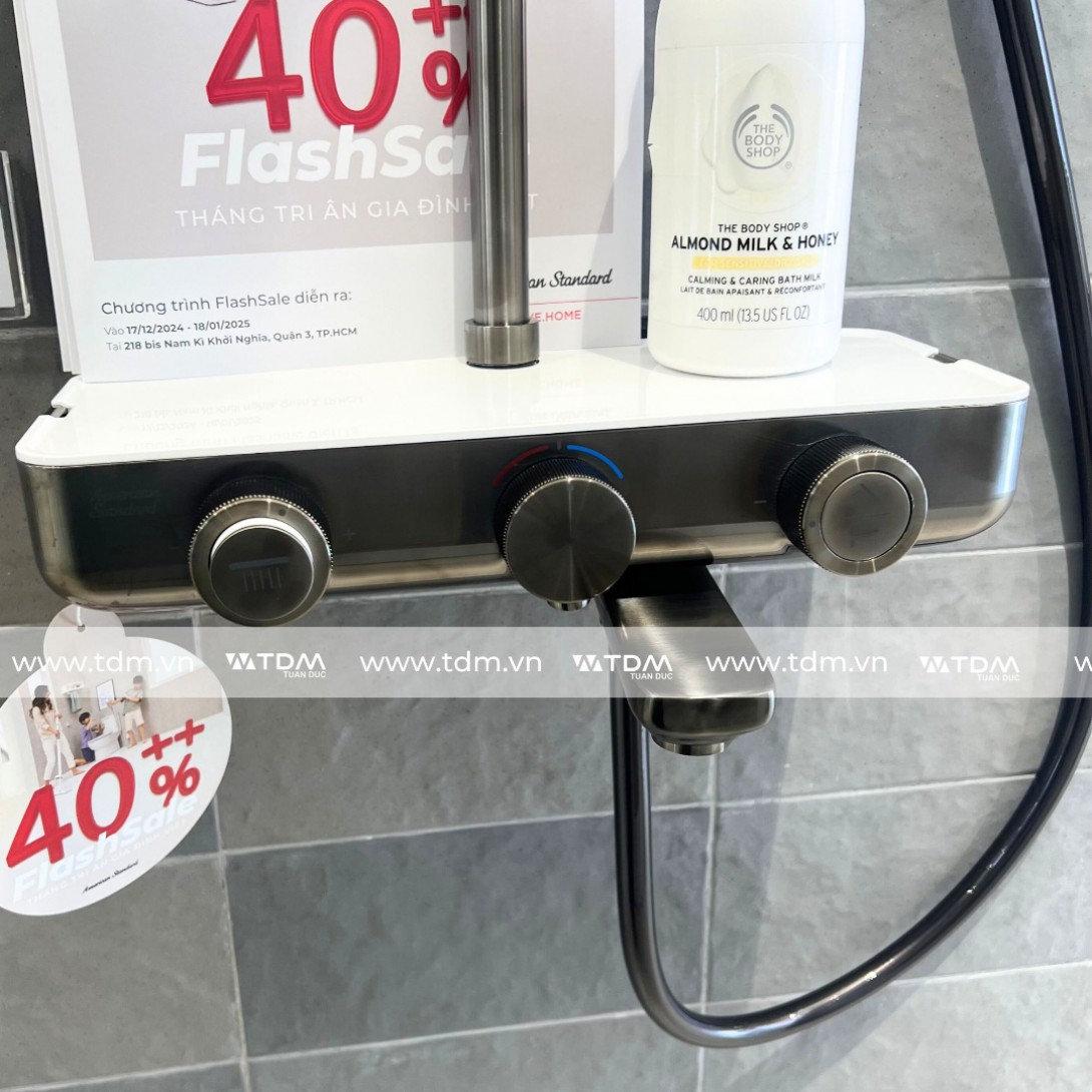 Sen Cây Nhiệt Độ American Standard WF-4956HG (WF4956HG) Màu Xám Đen - Ảnh 3