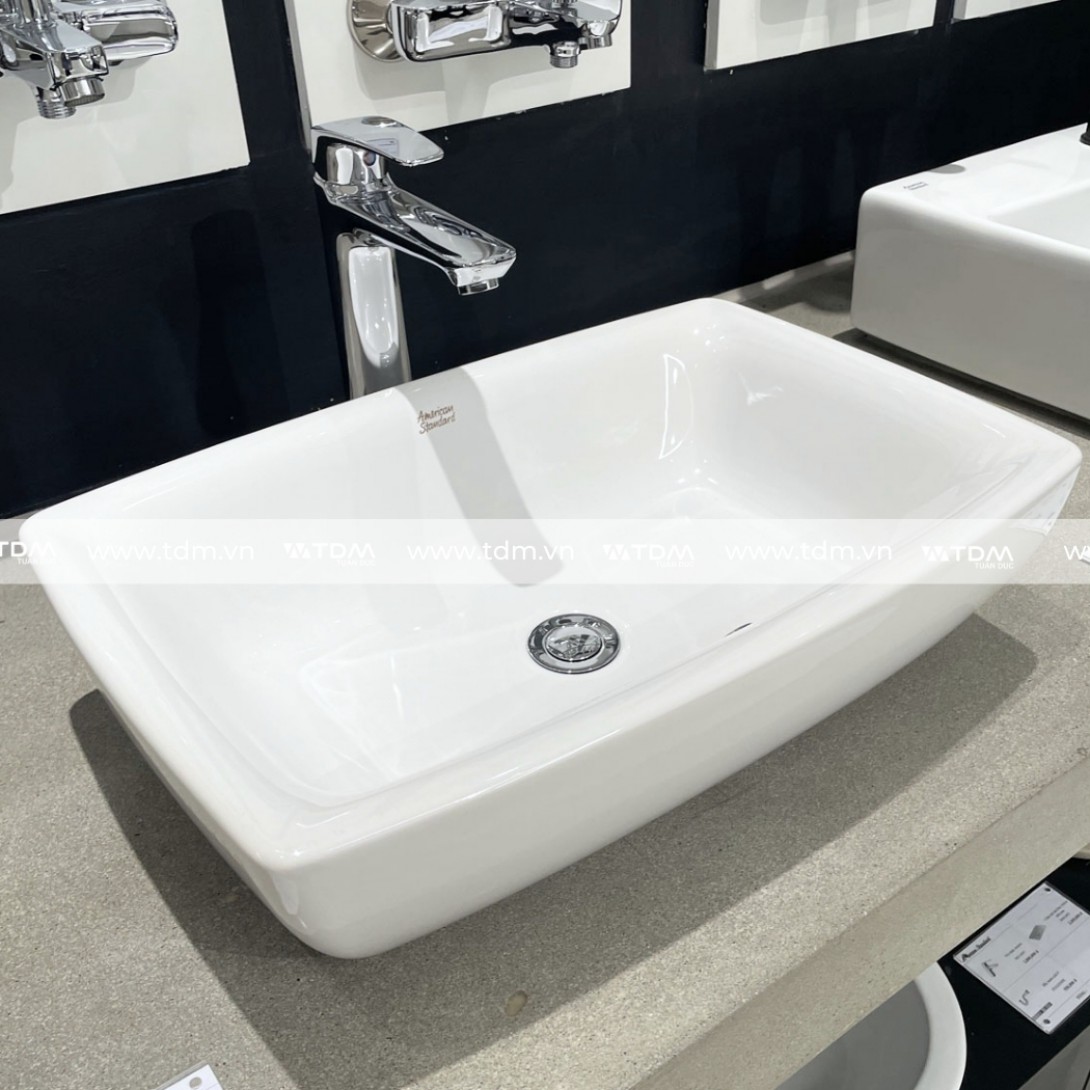 Chậu Rửa Lavabo American Standard WP-F650 (WPF650) Milano Đặt Bàn - Ảnh 4