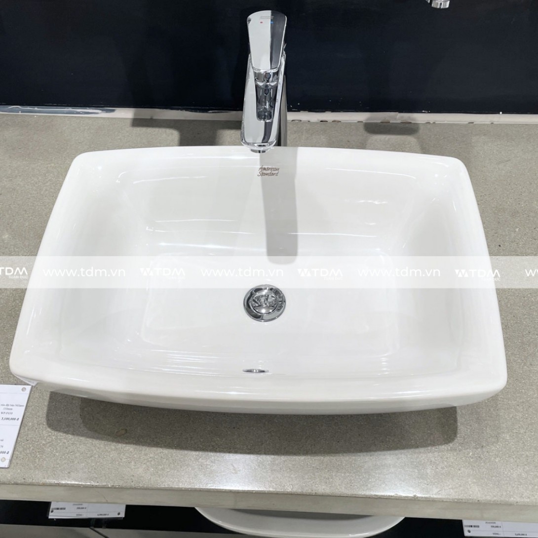 Chậu Rửa Lavabo American Standard WP-F650 (WPF650) Milano Đặt Bàn - Ảnh 5