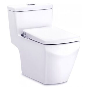 Bàn Cầu 1 khối COTTO C107127(CN) Tetragon Nắp Rửa Cơ