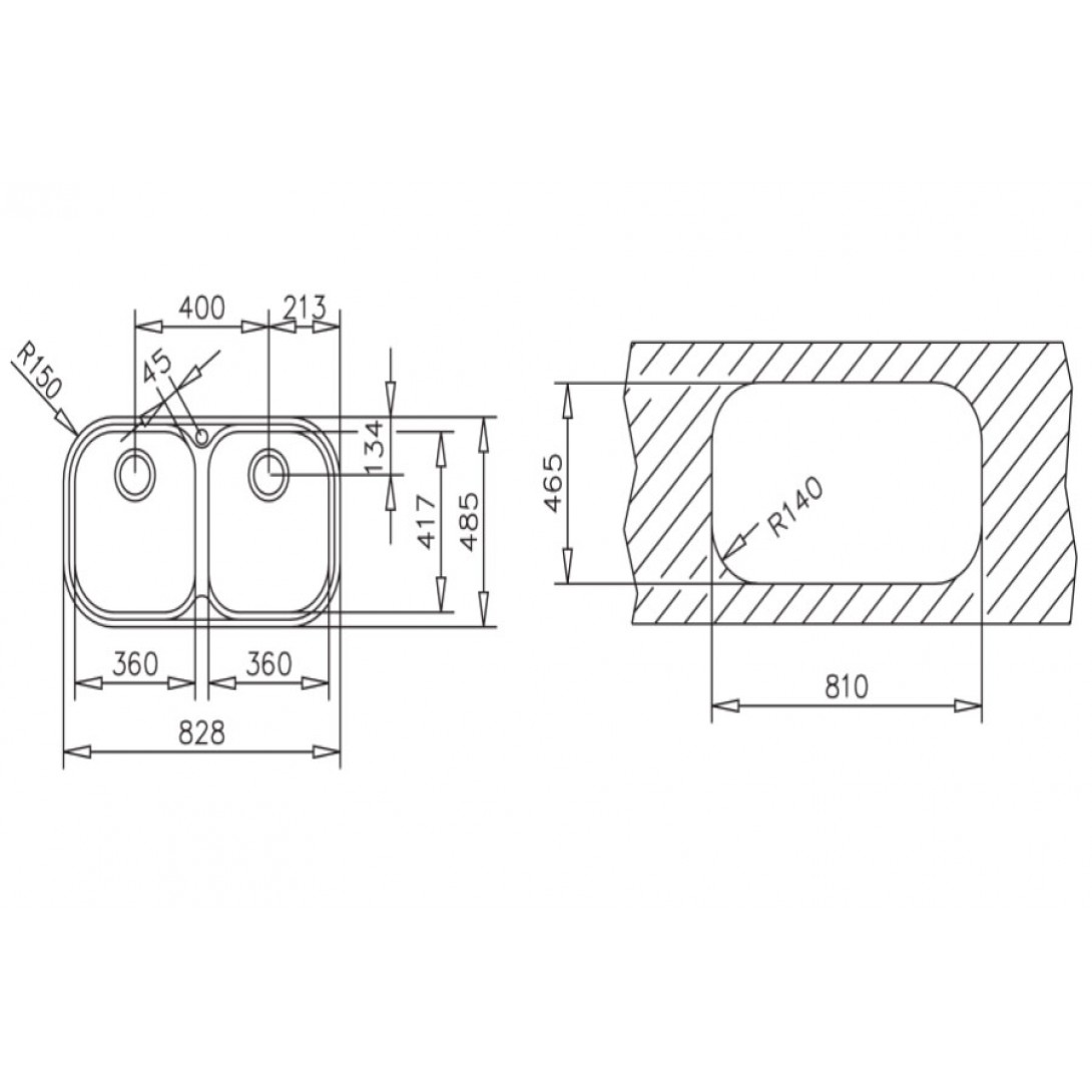 Chậu Rửa Teka Stylo 2B 11107027 AISI 304 - Ảnh 3