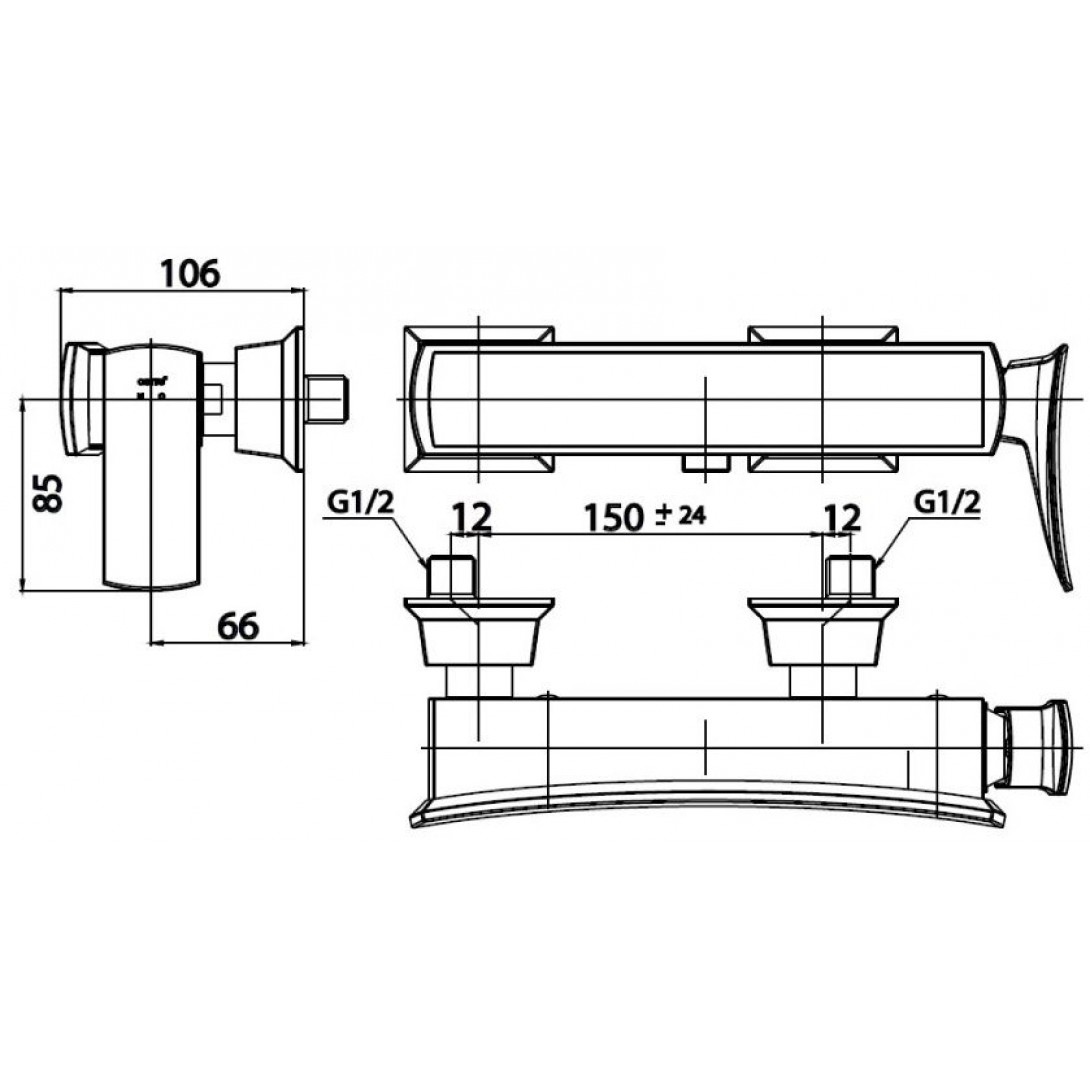 Củ Sen Tắm COTTO CT2253A#BLBR Nóng Lạnh - Ảnh 3