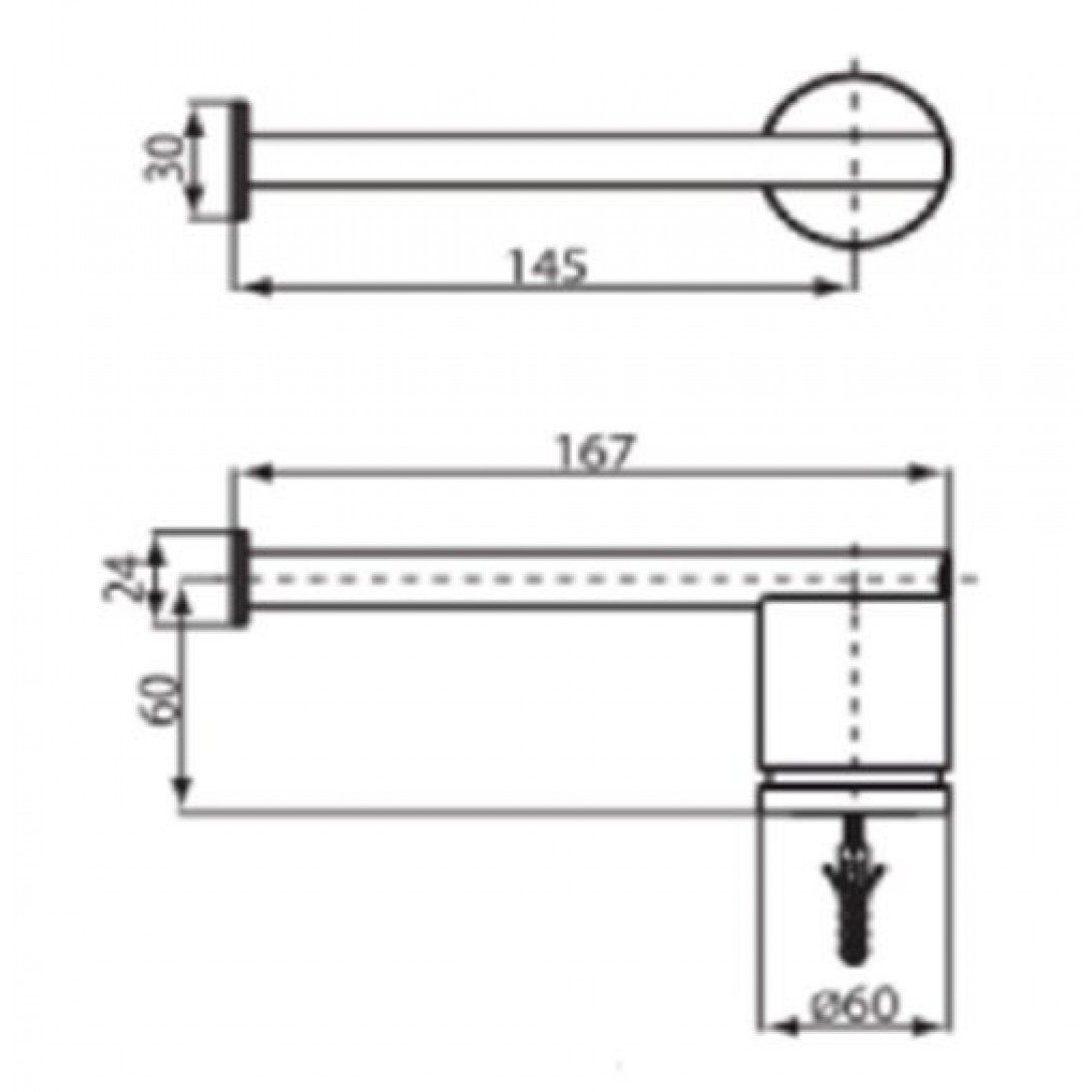 Móc Giấy Vệ Sinh Cotto CPF002#BN2 Màu Đen Quil - Ảnh 3