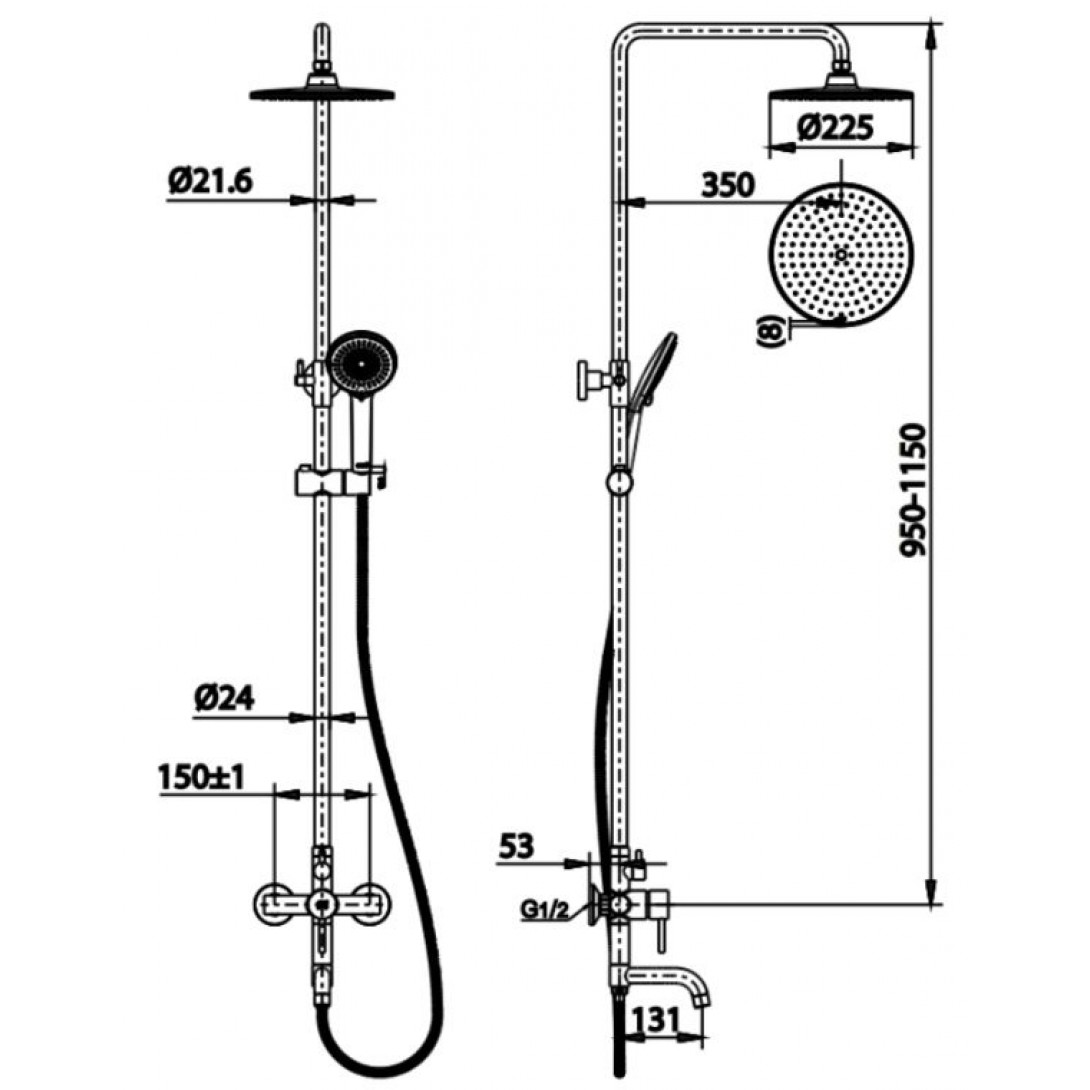 Sen Cây COTTO CT3004WOS Nóng Lạnh 3 Chức Năng - Ảnh 3