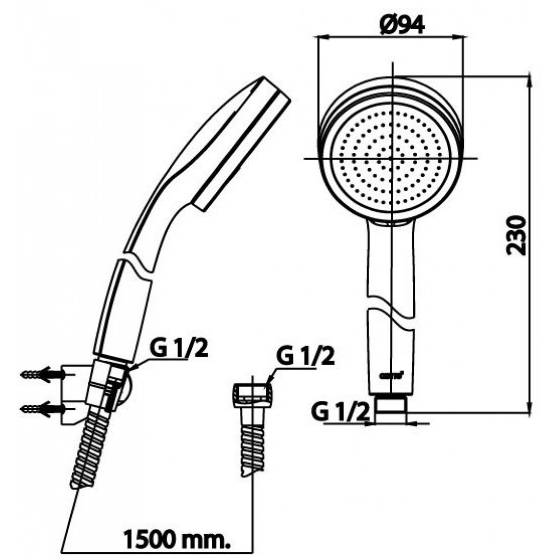 Tay sen Cotto ZH020(HM) 1 Chức Năng - Ảnh 3