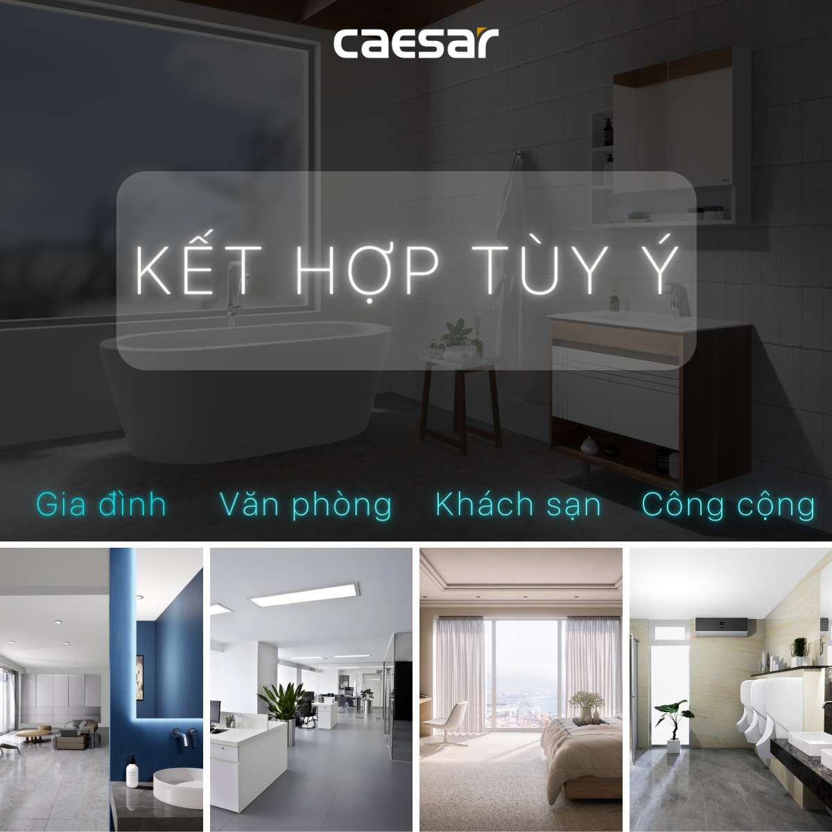 Bộ xả nhấn Caesar BF605 - Ảnh 5