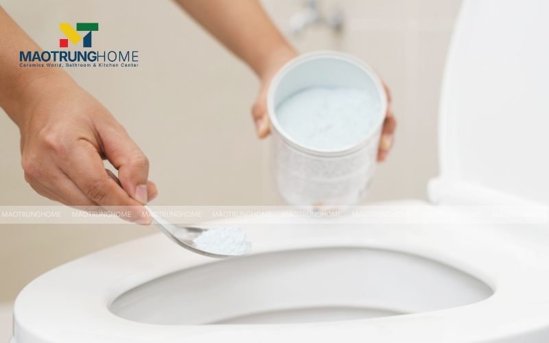 Thông tắc bằng baking soda và giấm ăn