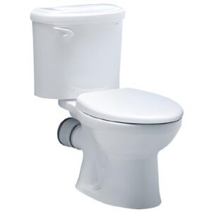 Bàn Cầu Caesar CPT1332 Thùng T1116 Thoát Ngang Xả Gạt