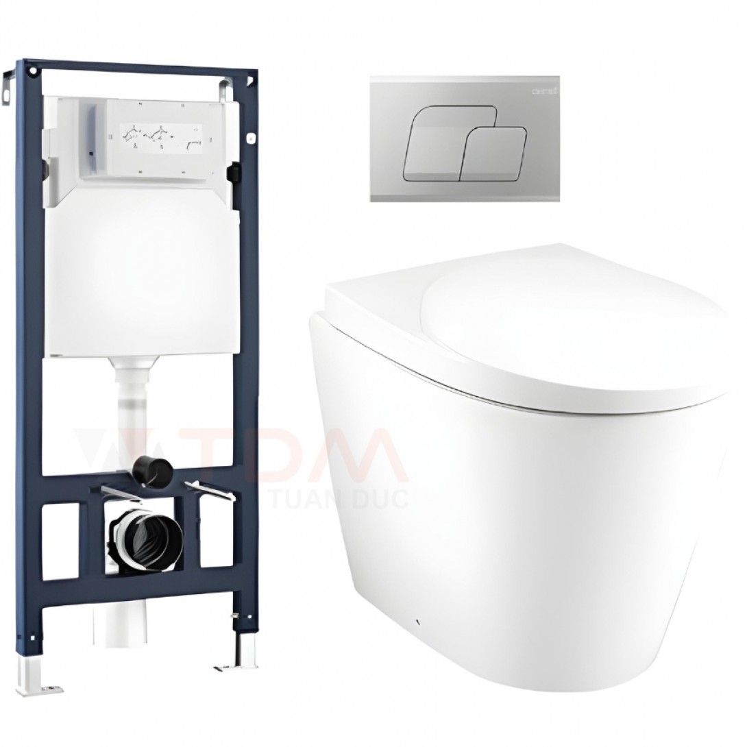 Bồn Cầu Treo Tường Cotto SC19517(F) Simply Modish - Ảnh 2