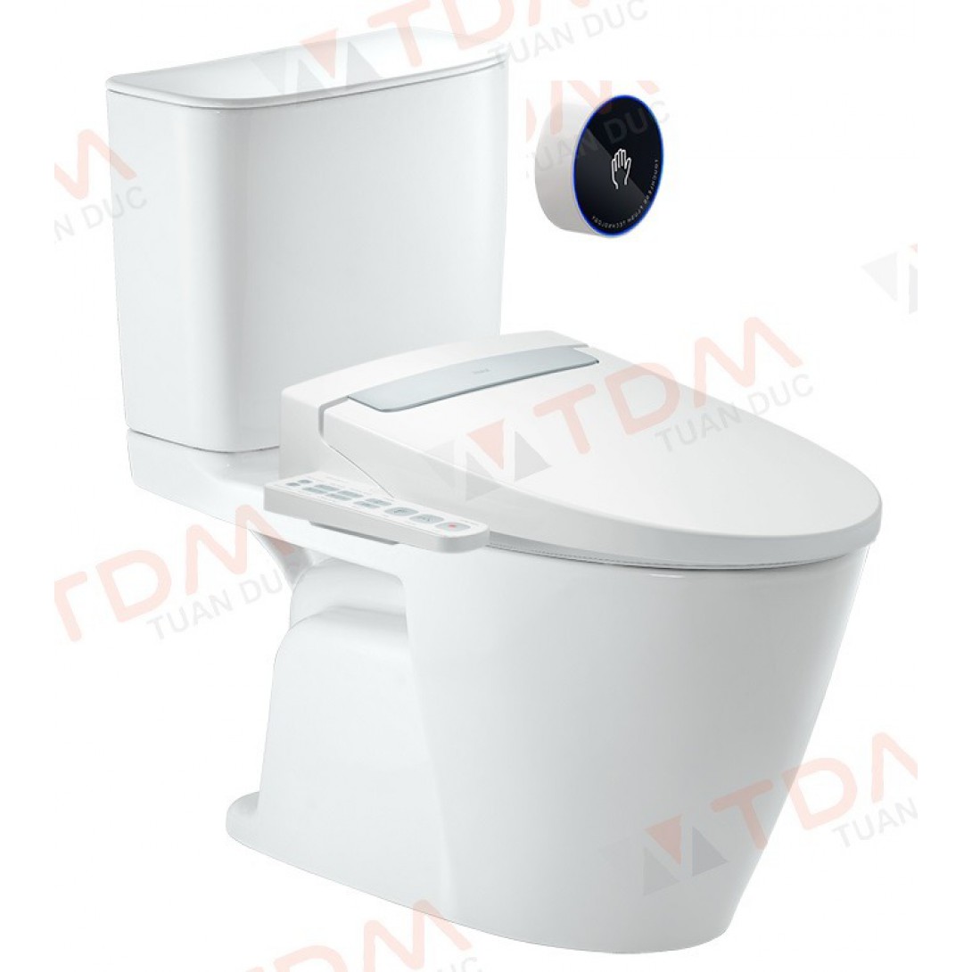 Bồn Cầu INAX ACT-602/CW-H20VN Nắp Điện Tử Xả Cảm Ứng - Ảnh 2