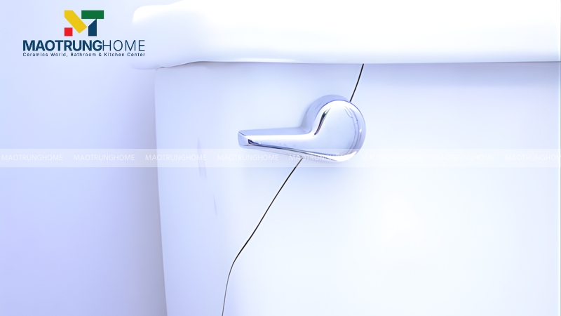 Két nước bị nứt vỡ cũng làm nước bị rỉ