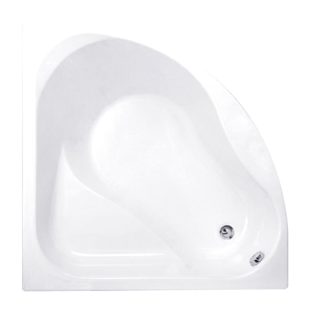 BT234PP(H) WH Bồn tắm góc ngọc trai COTTO GENOVA