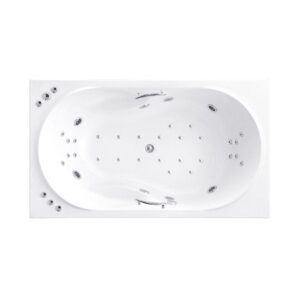 BWA429EL(H) WH Bồn tắm ngọc trai COTTO massage + sục khí ROYAL ROSANNA