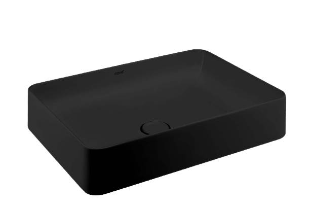 C00342 - Lavabo dương bàn đá COTTO Sensation Rectangle - Ảnh 2