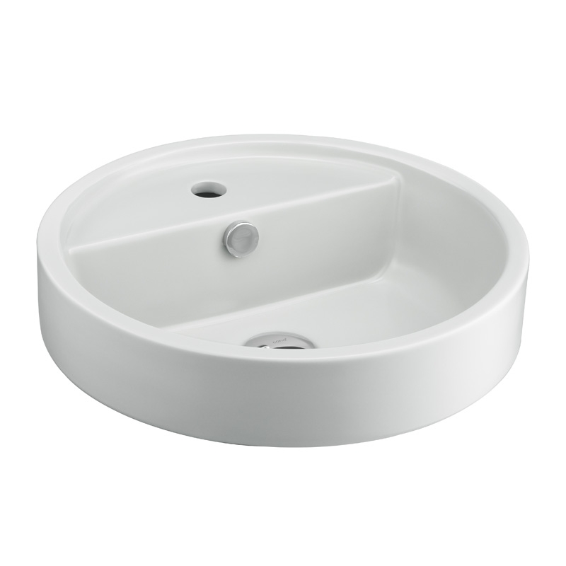 C00380 MLG Chậu/lavabo COTTO đặt bàn đá GEO ROUND
