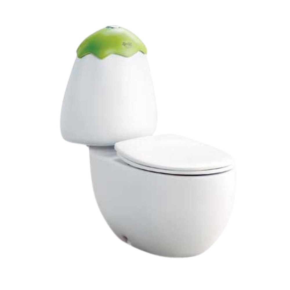 Bồn cầu 2 khối trẻ em thoát ngang dòng Googai COTTO C15017 - Ảnh 8