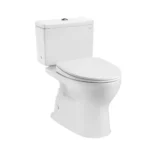 Bàn cầu hai khối kèm nắp đóng êm TC395VS CS302DT10 cao cấp, chính hãng | TOTO