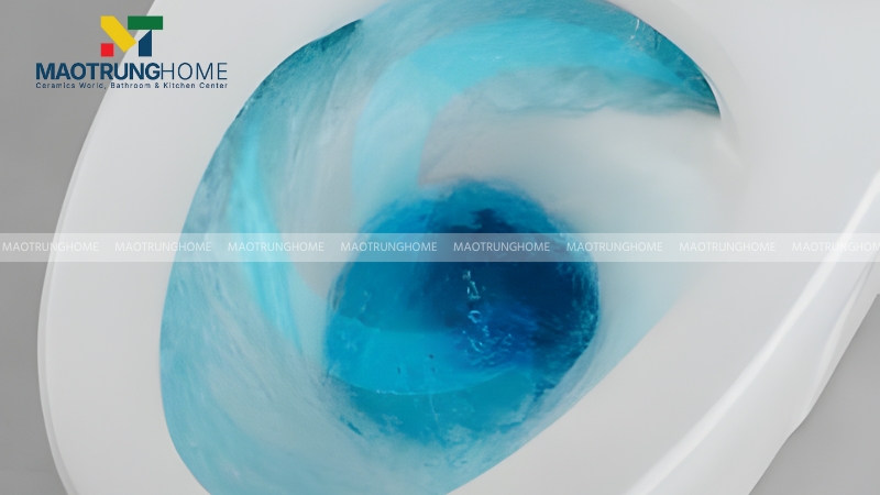 Xả xoáy giúp giảm bớt tiếng ồn