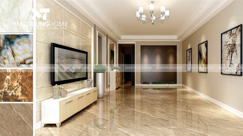 Gạch lát nền vân đá 